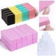 Sponge lot 10pcs Colorful Mini File Buffer Nail Sanding