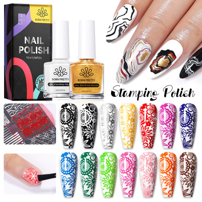 BORN PRETTY 10ml Nail Glue For Transfer Foil Sticker Nail