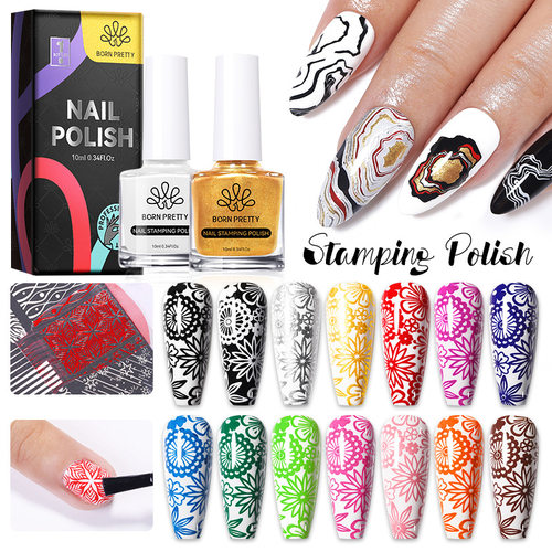 BORN PRETTY 10ml Nail Glue For Transfer Foil Sticker Nail