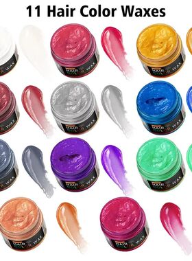 Hair Color Wax Men WomenOne-Time Temporary Styling Dye Cream