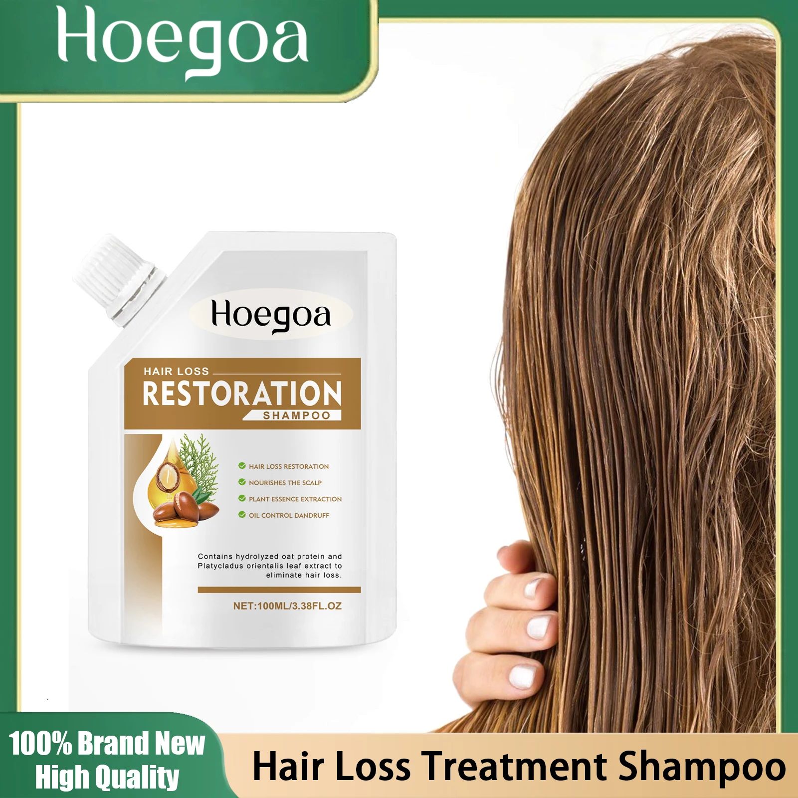 Anti Hair Loss Shampoo for Hair Growth Nourishing Follicles
