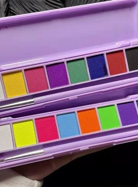 water soluble body painting cream eyeliner eye shadow fluore