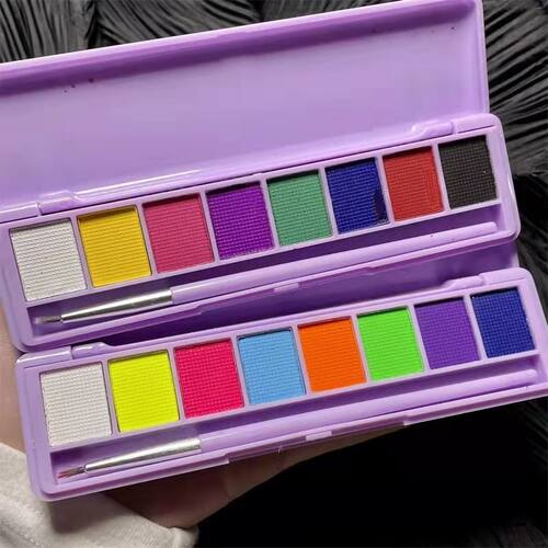 water soluble body painting cream eyeliner eye shadow fluore