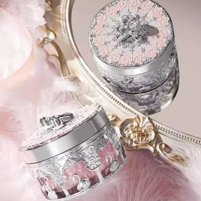 Flower Knows Swan Ballet Setting Loose Powder Makeup Matte