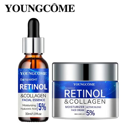 Retinol Cream Serum Combo Set Locks In Moisture Repairs Skin