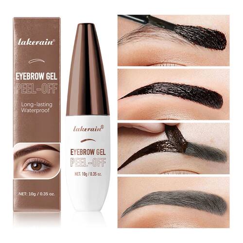 Waterproof Peel Off Eyebrow Gel Tint Semi Permanent Tattoo B