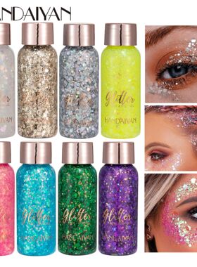 Handaiyan Eye Glitter Nail Hair Body Face Stickers Gel Art L
