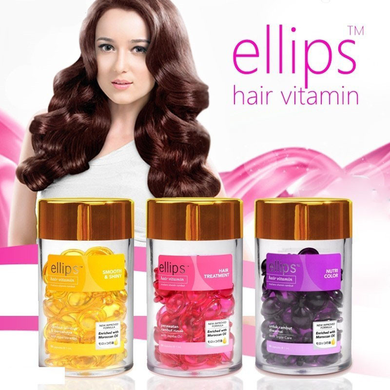 Ellips Hair Vitamin Keratin Complex Oil Anti Hair Loss Agent