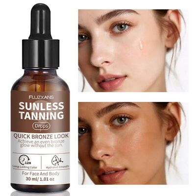 30ml Sunless Tanning Drops Instant Glow & Bronzing Drops for
