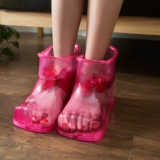 Портативная массажная обувь для ванночек для ног, тапочки для релаксации ног