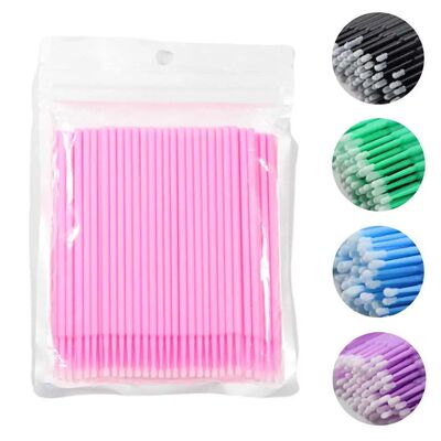 Disposable MicroBrush Eyelashes Extension Individual Lash Re