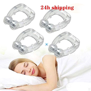 Silicone Magnetic Anti Snore Stop Snoring Nose Clip Sleep