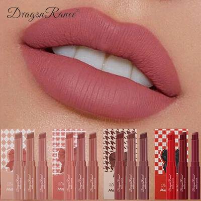 1/3pcs Nude Lipstick Crayon Long Lasting Matte Lipstick Penc