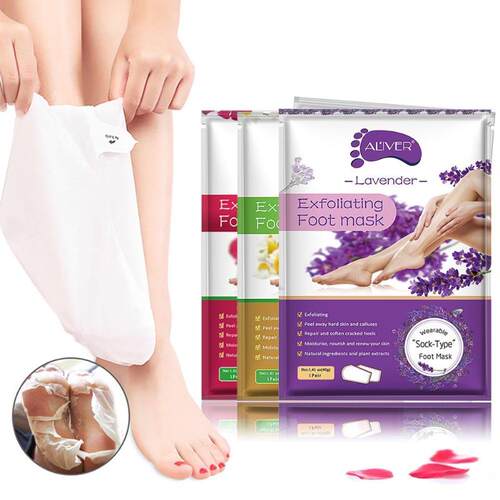 10pcs/bag Exfoliating Foot Mask Feet Cream for Dead Skin Rem