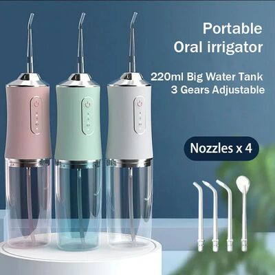 220ml Dental Irrigator Hygiene Portable Oral Cleaning Electr