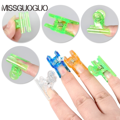 4 Colors C Curve Nail Pinching Clips Curvature Clip Professi