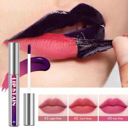 Peel Off Lip Stain Reveal Long Lasting Waterproof Pink Lip T