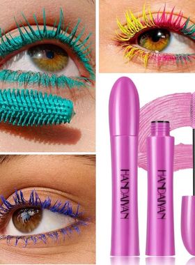 10 Colors Waterproof Volumizing Mascara Smudge-Proof Curling