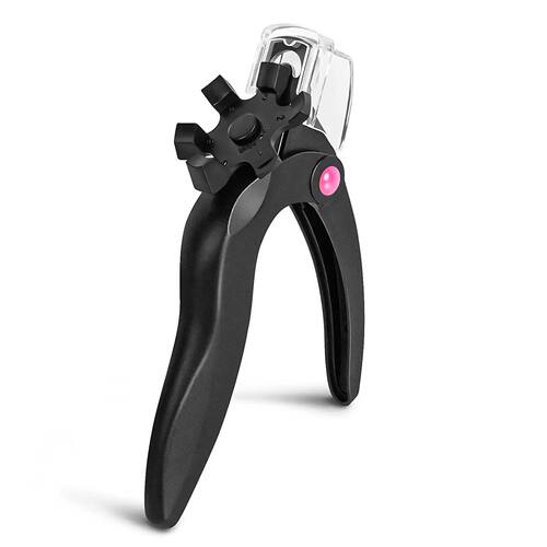 Nail Clippers for Acrylic Nails with Sizer and Catcher Nail