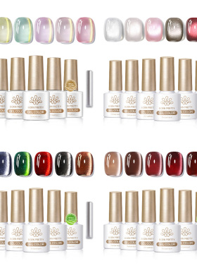 Gel Nail Polish Set 10Pcs Hybrid Varnishes UV LED Lamp Gel