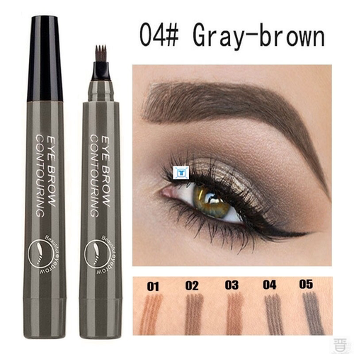Waterproof Natural Eyebrow Pen Four-claw Eye Brow Tint