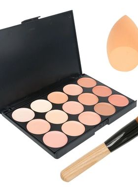 15 Colors Face Concealer Camouflage Cream Contour Palette Ma