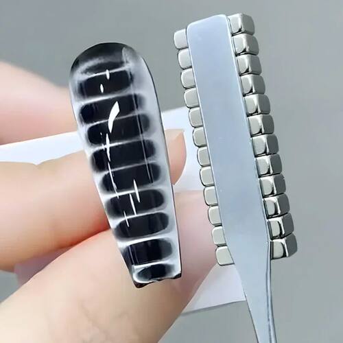 Crocodile Pattern Nail Magnet Nail Cat Eye Strong Effect Mag