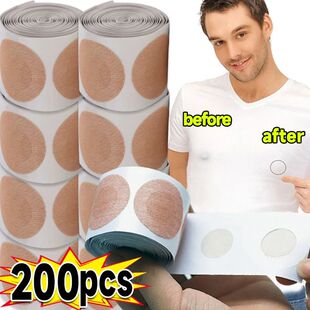2/200pcs New Men Nipple Cover Adhesive Stickers Bra Pad Brea
