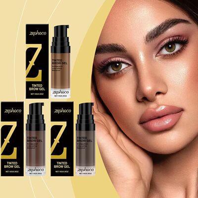 Zephoco Tinted Brow Gel Lasting Waterproof Sweatproof Matte