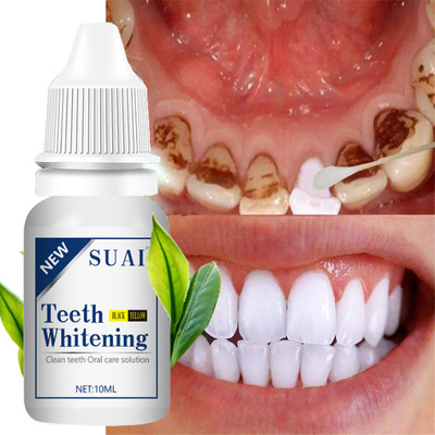 Teeth Whitening Essence Serum Dental Whitener Bleach Powder
