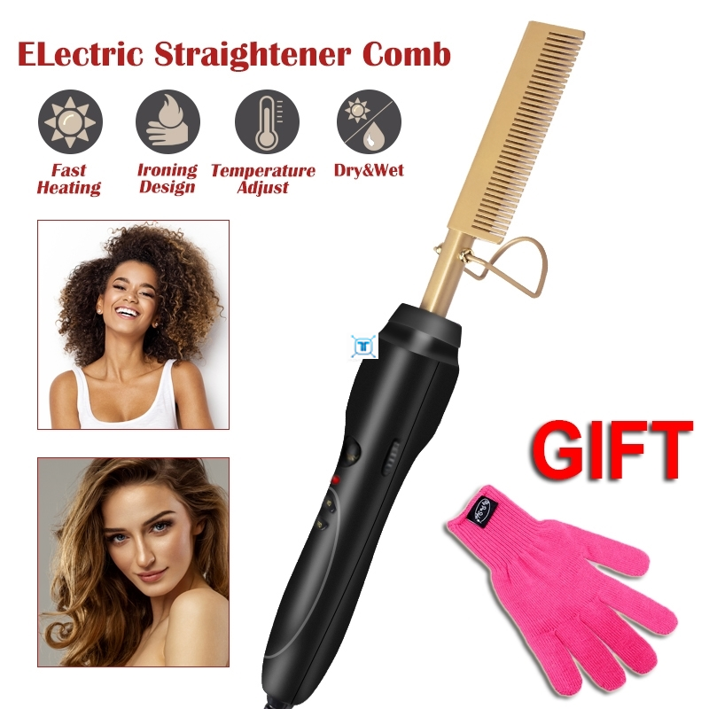 Comb Hot Comb Hair Straightener Hair Curler Curling Iron