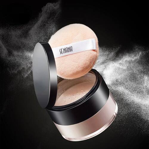 Hydrating Flawless Setting Powder,Natural Nude Finish Oil Co