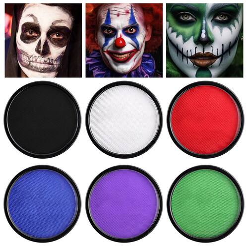 30G Water Solubility Monochromatic Body Paint Black And Whit