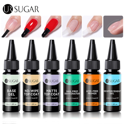Base For Nails Gel Polish Hybrid Laser Top Matt Coat Semi