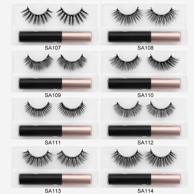 Magnetic Eyelashes 3D Mink Fake Eyelash Magnet Eyeliner