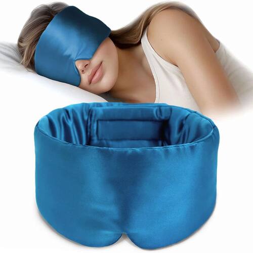 Silk Sleep Mask Soft Pressureless Sleeping Mask 100% Mulberr