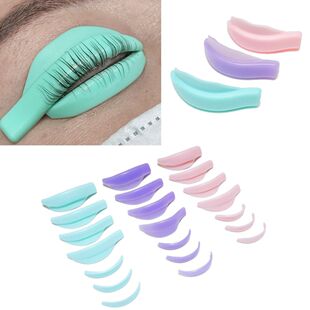 5/7 Pairs Eyelash Lifting Kit Silicone Pad Eye Lash Perm Pad