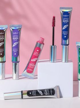 Colorful Mascara Lash Volume Super Curl Waterpoof Slender Cu