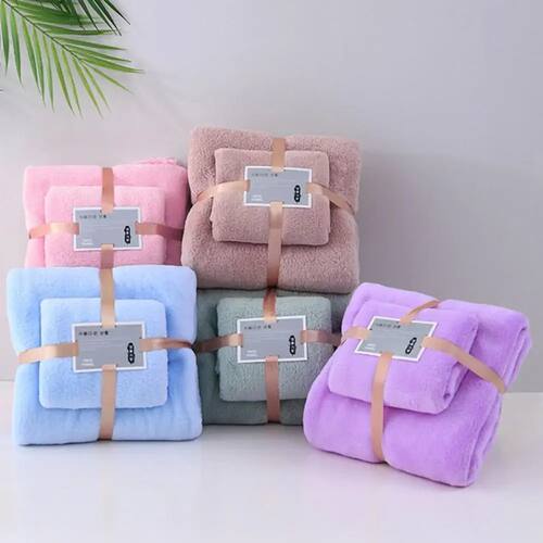Shower Towel Luxuriously Soft Bath Towel Set for Gentle Skin