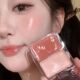 pink rou glow gem red apricot peach milk blush jelly 2color