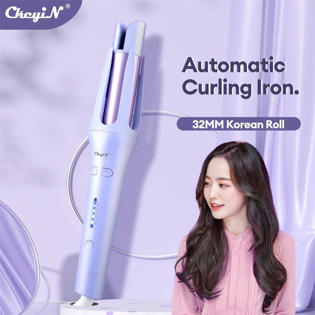 Automatic Hair Curler 32MM Auto Rotating Ceramic Hair Roller