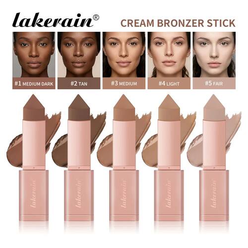 Lakerain Bronzer Cream Stick 3D Makeup Effect Improve Fine L