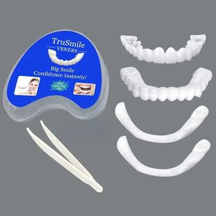 Veneer Snap-on Teeth Kit Fake Temporary Tooth Whitening Repl