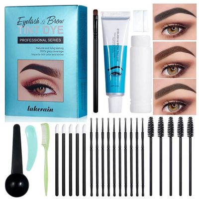 Professional Eyebrow Dye Kit Eyelashes Cream Brow Tint Kit S