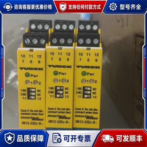 议价 现货图尔克安全栅IM12-22Ex-R德国制造可维修