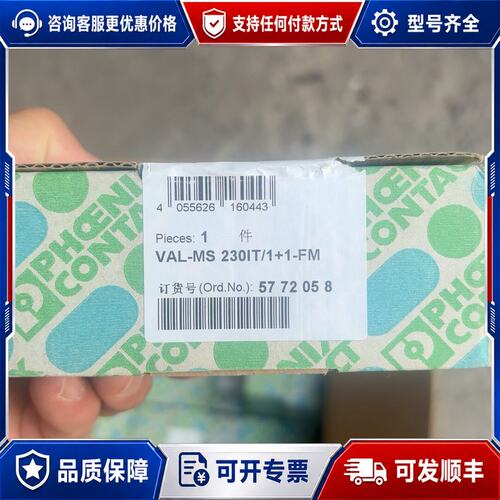 议价菲尼克斯 VAL-MS 230IT/1+1-FM 防雷器可维修
