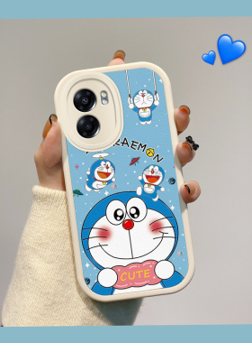 适用OPPO A57 5G手机壳ins风0pp0a57网红叮当猫opopa575g保护套简约日韩女款pftm20可爱女新款oopoa57软硅胶