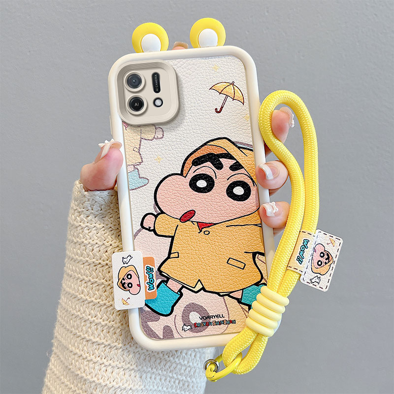 卡通可爱情侣全包边防摔