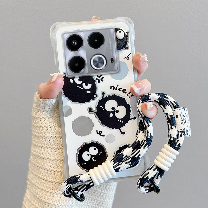 卡通可爱情侣全包边防摔