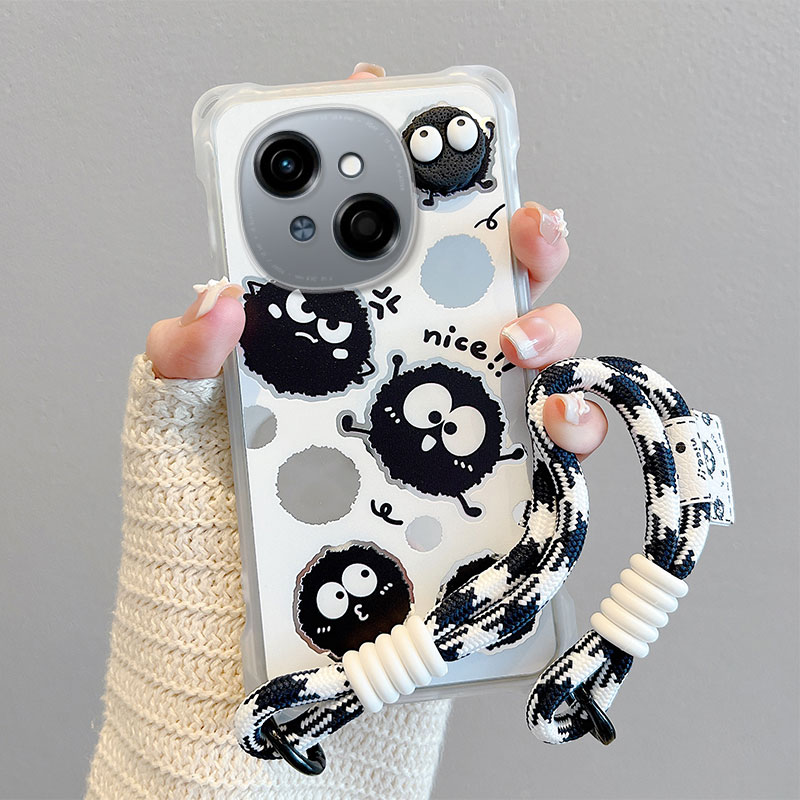 卡通可爱情侣全包边防摔